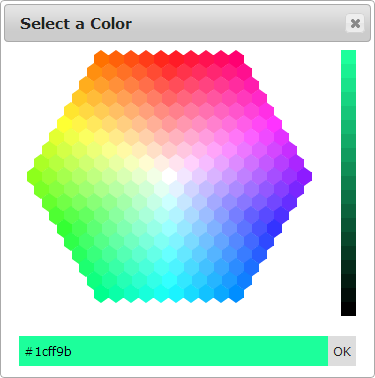 Hex Colorpicker Screenshot